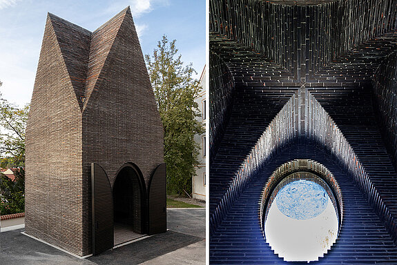 Mary's Mantle Chapel, Kiki Smith, und Detailansicht (© Diözesanmuseum Freising, Foto: Thomas Dashuber)