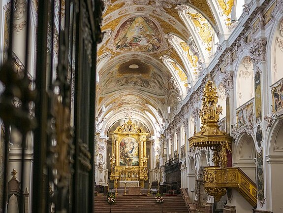 Freisinger Mariendom interior view 